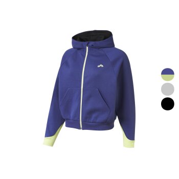 CRIVIT Damen Sweatjacke, modisch weit geschnitten - B-Ware