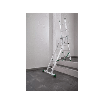 PARKSIDE® Multifunktionsleiter, max. Arbeitshöhe 3,52 m, aus Aluminium - B-Ware neuwertig