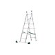 PARKSIDE® Multifunktionsleiter, max. Arbeitshöhe 3,52 m, aus Aluminium - B-Ware neuwertig