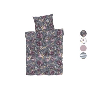 LIVARNO home Renforcé-Bettwäsche, 135 x 200...