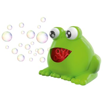 Playtive Seifenblasenmaschine, inkl. 500 ml Seifenblasenflüssigkeit (Frosch) - B-Ware neuwertig