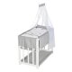 roba Stubenbett 3 in 1, RK289153WES210, weiß - B-Ware Transportschaden Kosmetisch
