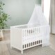 roba Multifunktionsbett mit Beistellfunktion RK0176W-16V191, 60x120 cm, weiß - B-Ware gut
