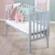 roba 2-in-1 Beistellbett safe asleep, 45 x 90 cm, Holz taupe/grau - B-Ware neuwertig