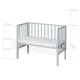 roba 2-in-1 Beistellbett safe asleep, 45 x 90 cm, Holz taupe/grau - B-Ware neuwertig
