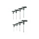 PARKSIDE® T-Griff Innensechskant-Stiftschlüssel-Satz / TX Stiftschlüssel-Satz (TX Stiftschlüsselsatz) - B-Ware sehr gut