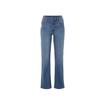esmara® Damen Jeans, Bootcut, mit normaler Leibhöhe (Blau, 46) - B-Ware neuwertig