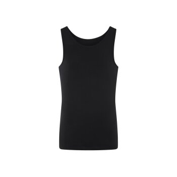 LIVERGY® Herren Feinripp-Achselhemden, 3 Stück (Schwarz, 6/L) - B-Ware neuwertig