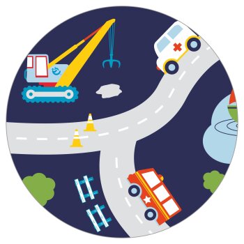 roba Spielzeugtruhe Rennfahrer, Sitz-& Aufbewahrungstruhe fürs Kinderzimmer, blau - B-Ware sehr gut