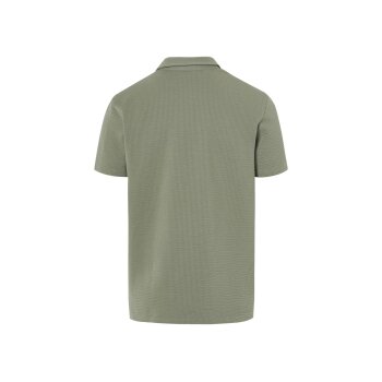 LIVERGY® Herren Poloshirt, In modischer Waffelstruktur (khaki, M(48/50)) - B-Ware neuwertig