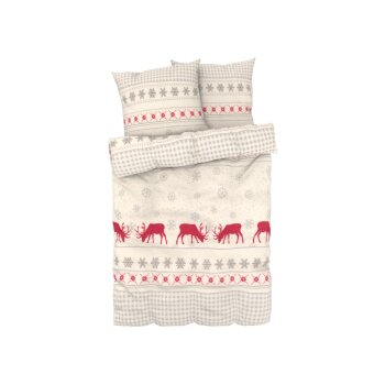 LIVARNO home Bettbezug, aus Fleece, 240 x 220 cm,...