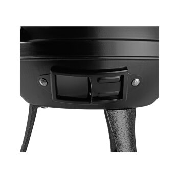 Grillmeister Grillfass »KANSAS«, ideal für Garten, schwarz - B-Ware neuwertig