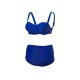 CRIVIT Damen Bikini mit verstellbaren Trägern, 48 C, blau - B-Ware neuwertig