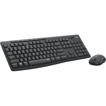 Logitech Tastatur US-Int.-Layout MK295 Silent, schwarz -...