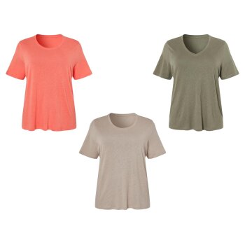 esmara® Damen Leinenshirt, leger geschnitten - B-Ware