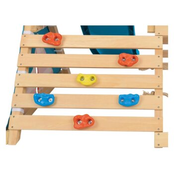 PLAYTIVE Spieltipi mit Rutsche, aus Echtholz - B-Ware neuwertig