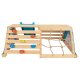 PLAYTIVE Spieltipi mit Rutsche, aus Echtholz - B-Ware neuwertig