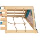 PLAYTIVE Spieltipi mit Rutsche, aus Echtholz - B-Ware neuwertig