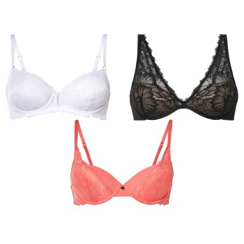 esmara® Damen Bügel-BH mit eleganter Spitze -...