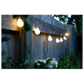 LIVARNO home LED-Sommerlichterkette, für innen und außen (Weiß) - B-Ware gut