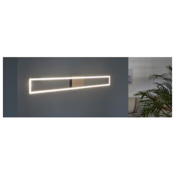 LIVARNO home Wand-/Deckenleuchte LED, geometrisches Design (Rechteckig) - B-Ware sonstiges