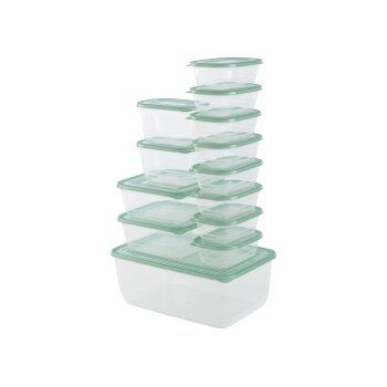LIVARNO home Frischhaltedosen-Set, 13-teilig (Mint) - B-Ware sehr gut