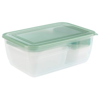 LIVARNO home Frischhaltedosen-Set, 13-teilig (Mint) - B-Ware sehr gut