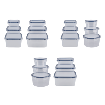 SILVERCREST® Frischhaltedosen-Set, 6-teilig - B-Ware
