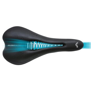 CRIVIT Fahrradsattel Memory Foam (MTB) - B-Ware neuwertig