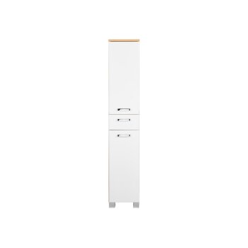 LIVARNO home Bad-Hochschrank Palermo, weiß - B-Ware Transportschaden