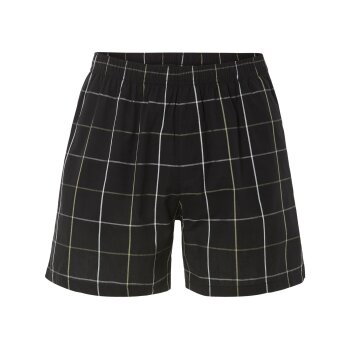 LIVERGY® Herren Shorty aus reiner Baumwolle (Schwarz, S (44/46)) - B-Ware neuwertig