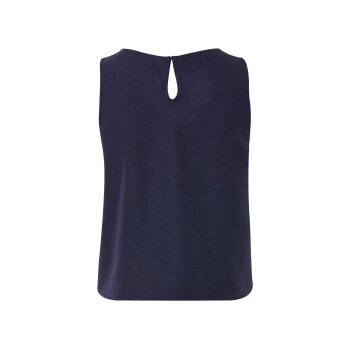 esmara® Damen Top in Leinenoptik (navy, 34) - B-Ware neuwertig