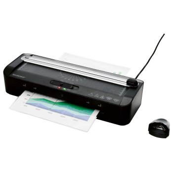 SILVERCREST® Laminiergerät A4 SLG 380 D3, schwarz - B-Ware neuwertig