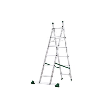PARKSIDE® Multifunktionsleiter, max. Arbeitshöhe 3,52 m, aus Aluminium - B-Ware sehr gut