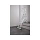 PARKSIDE® Multifunktionsleiter, max. Arbeitshöhe 3,52 m, aus Aluminium - B-Ware sehr gut