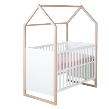 roba 2in1 Baby- & Beistellbett Cabane, 60 x 120 cm,...