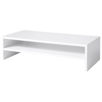 LIVARNO HOME Bildschirm-/Laptoperhöhung«, mit Ablagefach (Weiß) - B-Ware neuwertig