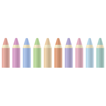 crelando® Kinder Buntstifte, 10 Stück - B-Ware