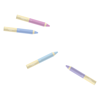 crelando® Kinder Buntstifte, 10 Stück - B-Ware