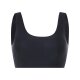 esmara® Damen Lasercut-Bustier, mit herausnehmbaren Pads (Schwarz, M(40/42)) - B-Ware neuwertig
