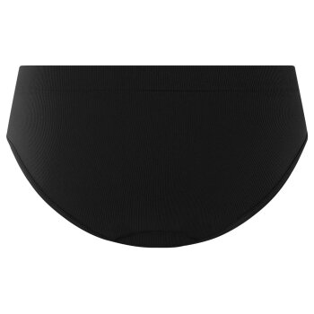 esmara® Damen Unterwäsche-Set, 2-teilig, in modischer Ripp-Qualität (Schwarz, L(44/46)) - B-Ware neuwertig