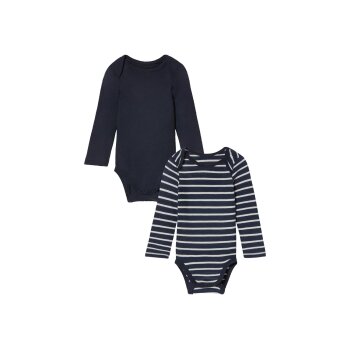lupilu® Baby Bodies, 2 Stück, langarm, aus...