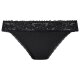 esmara® Damen Strings, 5 Stück, hoher Baumwollanteil (Schwarz, L (44/46)) - B-Ware neuwertig