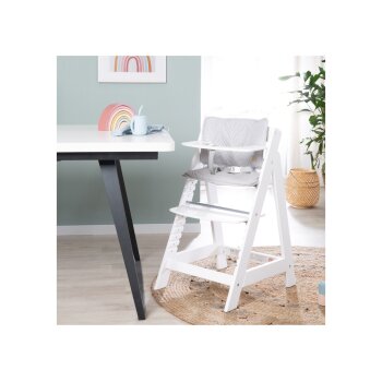 roba 2-in-1 Treppenhochstuhl Born Up Zickzack, mit Sitzverkleinerer - B-Ware gut