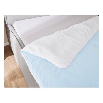 LIVARNO home Bettdecke Coldtouch, doppelseitig, 160 x 200 cm - B-Ware neuwertig