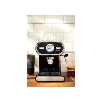 SILVERCREST® Espressomaschine SEM 1100 E1, schwarz - B-Ware gut
