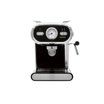 SILVERCREST® Espressomaschine SEM 1100 E1, schwarz - B-Ware gut