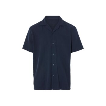 LIVERGY® Herren Hemd, leger geschnitten (navy, L (41/42)) - B-Ware neuwertig