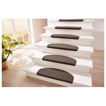 LIVARNO home Premium-Stufenmatten-Set, 15-teilig (Braun) - B-Ware sehr gut