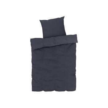 LIVARNO home Baumwoll-Leinen-Bettwäsche, 155 x 220 cm - B-Ware